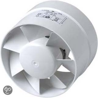 Pijp inschuif ventilator CILINDER125